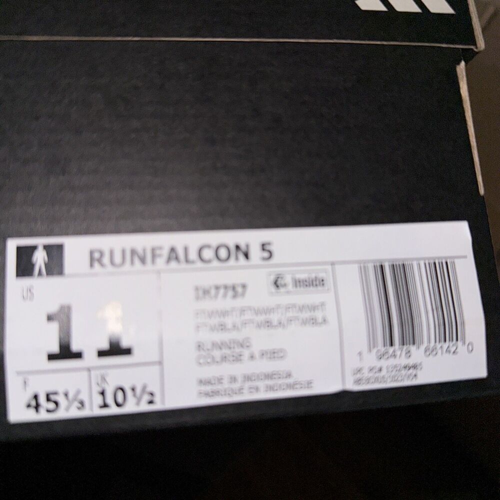 Adidas Runfalcon 5 Running Shoes IH7757 Men size 11 Cloud White - Picture 6 of 6